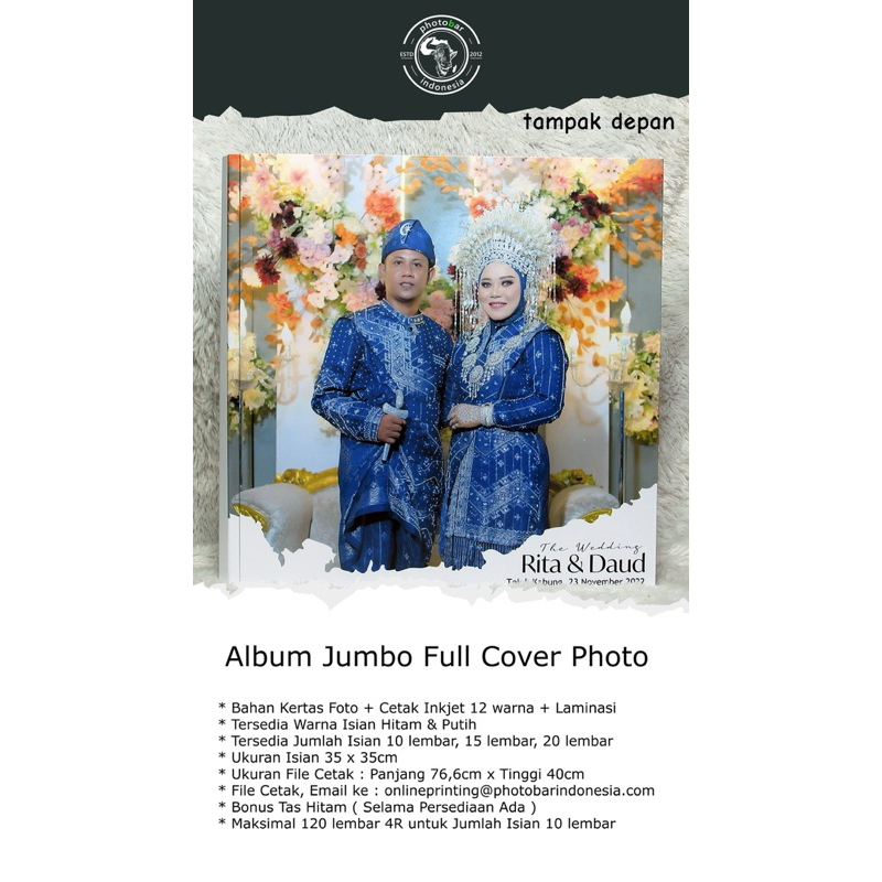 Album Foto Jumbo Full Cover Photo Series