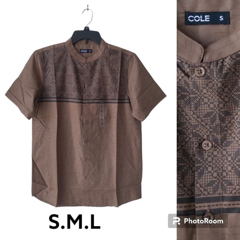 BAJU KOKO PRIA COLE BRANDED MATAHARI KKCLS2299