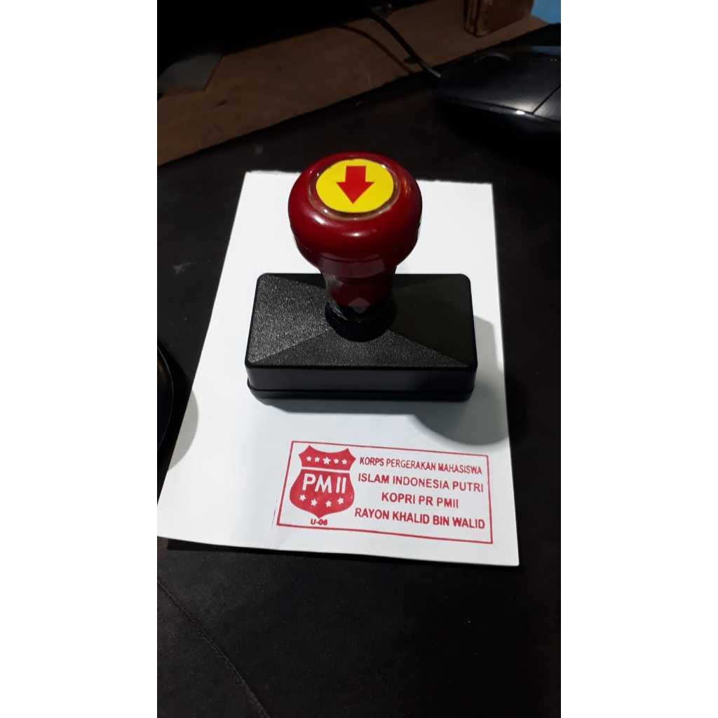 

Cap otomatis / Stempel Flash Custome