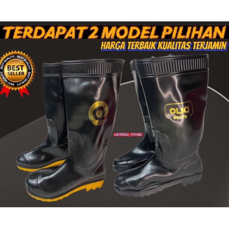 11 SALE Termurah Sepatu Boot Hitam  Sepatu Boots Proyek Hitam  Sepatu Boot LakiLaki Wanita  Sepatu B