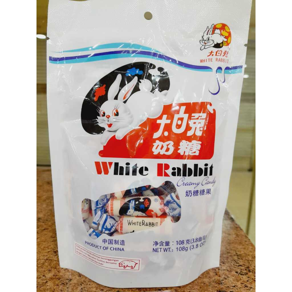 

Permen White Rabbit Susu Kelinci 108gr Creamy Candy