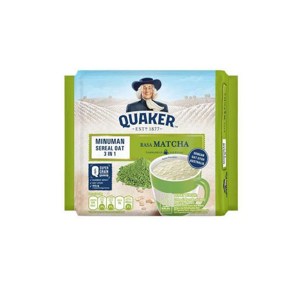 

Quaker 3 in 1 Matcha 224 g
