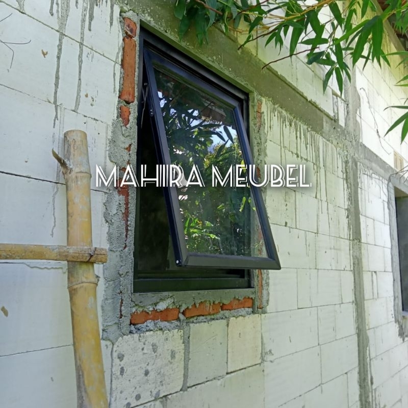 Jendela alumunium kaca