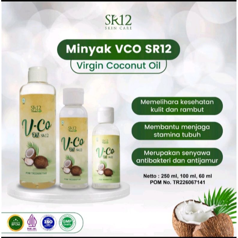 

VCO Oil SR12 Minyak Kelapa murni