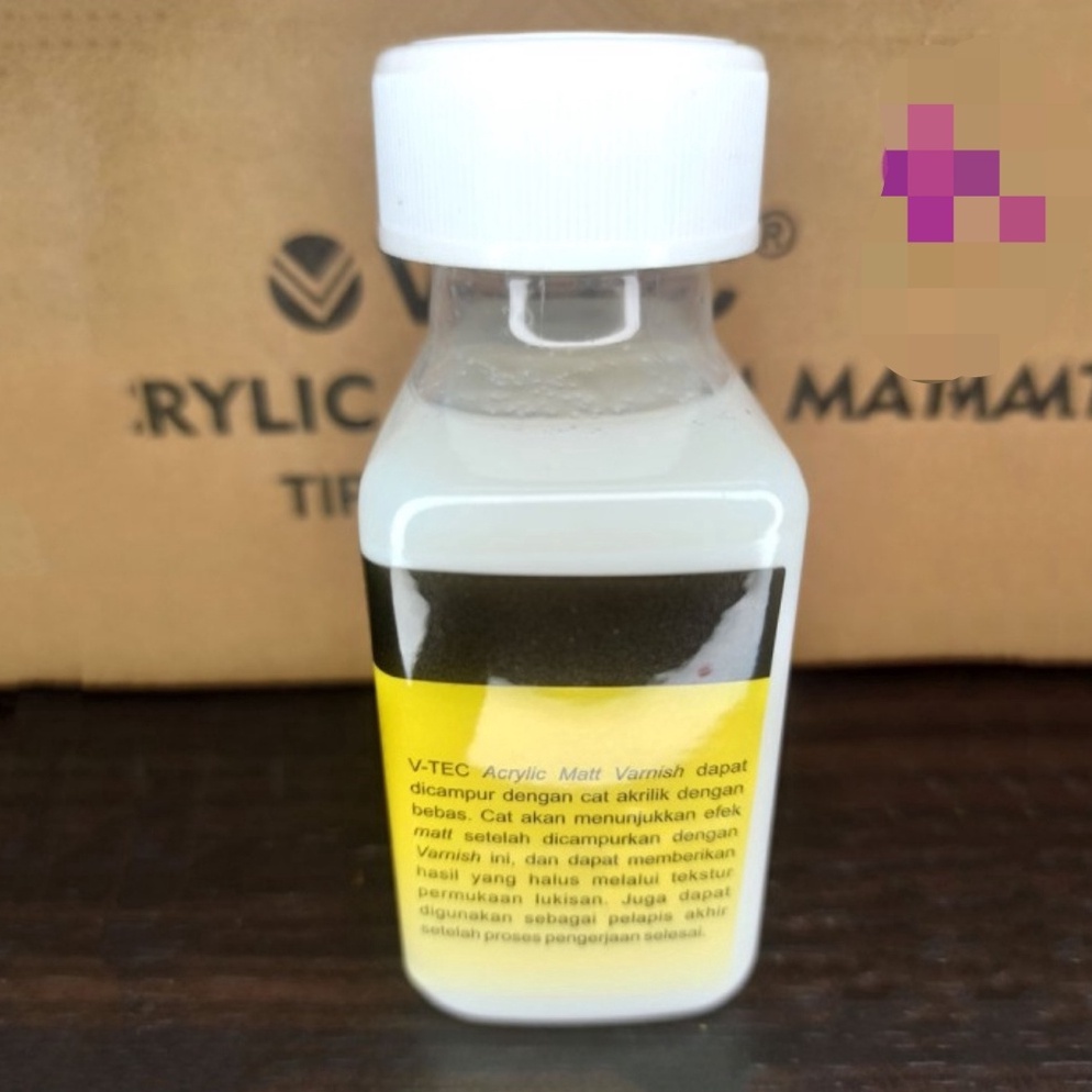

Ready vtec acrylis medium matt varnish a 181 1 ml campuran cat acrilic HHG