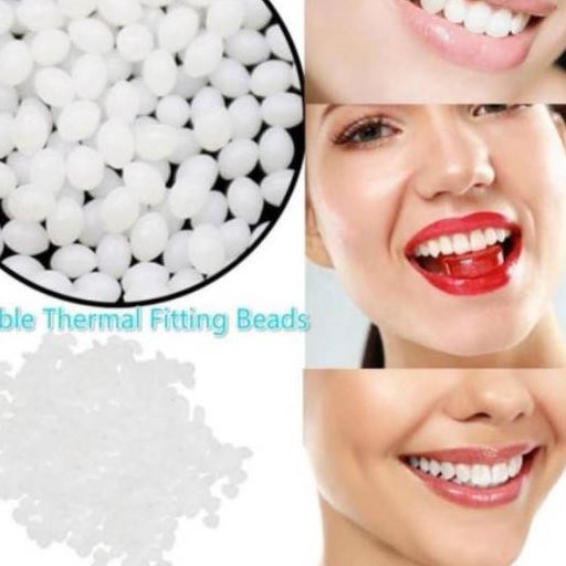 FG2 PENAMBAL GIGI BERLUBANG 25 BUTIR  TEMPTOOTH  GIGI PALSU  LEM GIGI