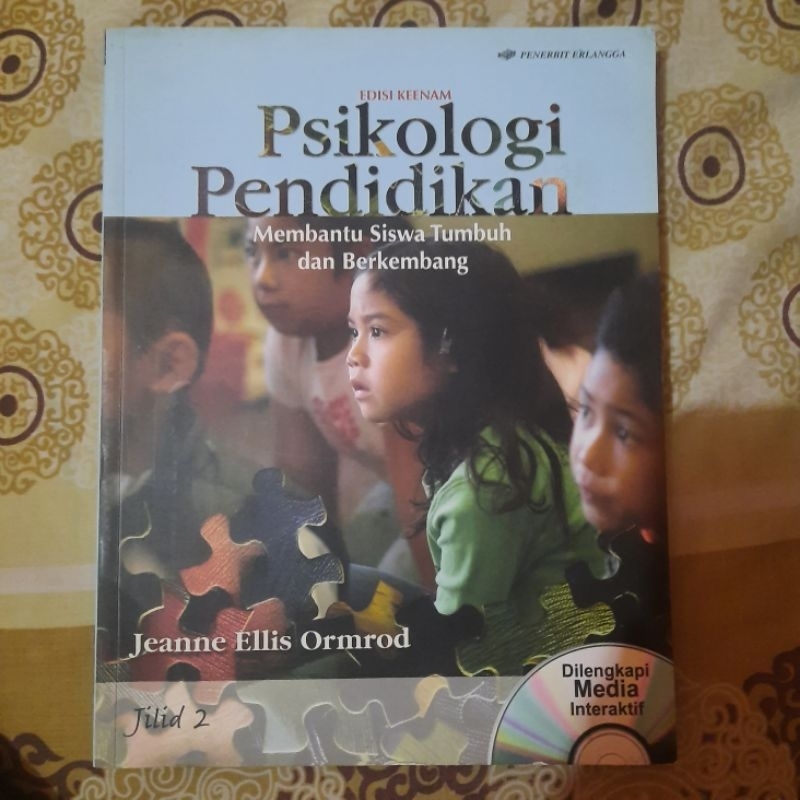 Buku (ORI 100%) PSIKOLOGI PENDIDIKAN Pembelajar yang Berkembang > Jeanne Ellis Ormrod