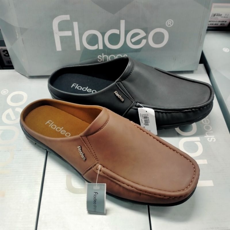 Fladeo sepatu pria mocasin