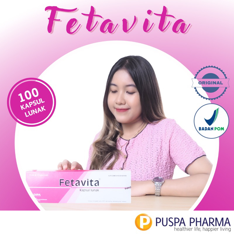 Fetavita - Membantu memelihara kesehatan (Asam Folat 200mcg)