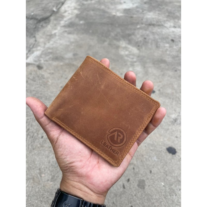 dompet pria crazy horse murah diskon