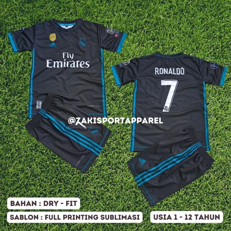 10.10 PROMO BEST SELLER SETALAN ANAK MADRID RETRO | JERSEY BOLA ANAK | JERSEY | BOLA |MADRID RETRO| 