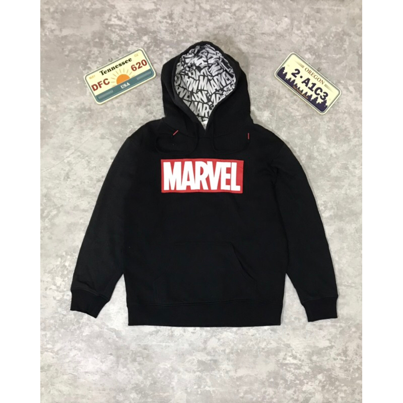 Hoodie marvel second thrift