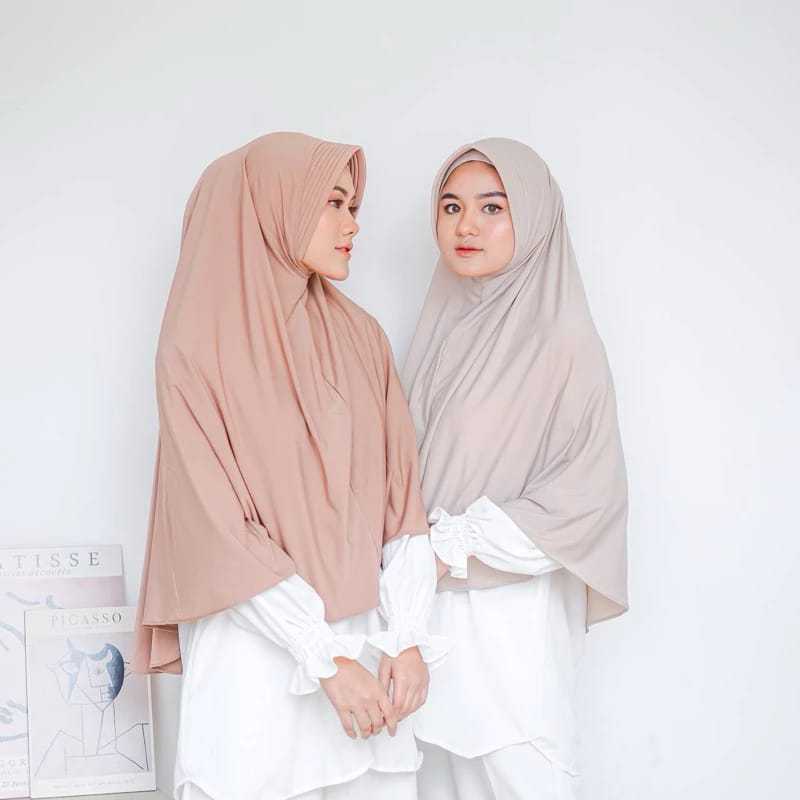 HIJAB BERGO OVAL HAMIDAH JUMBO XL | HIJAB INSTAN JUMBO