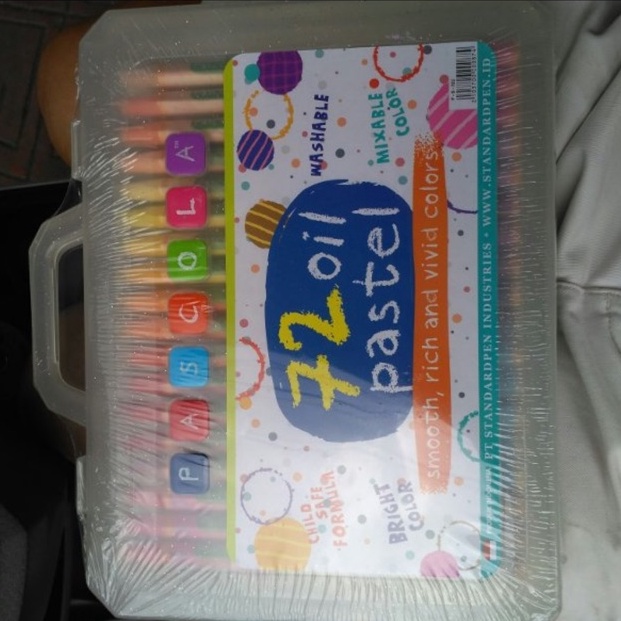 

Kekinian Crayon pascola 72 warna KRQ