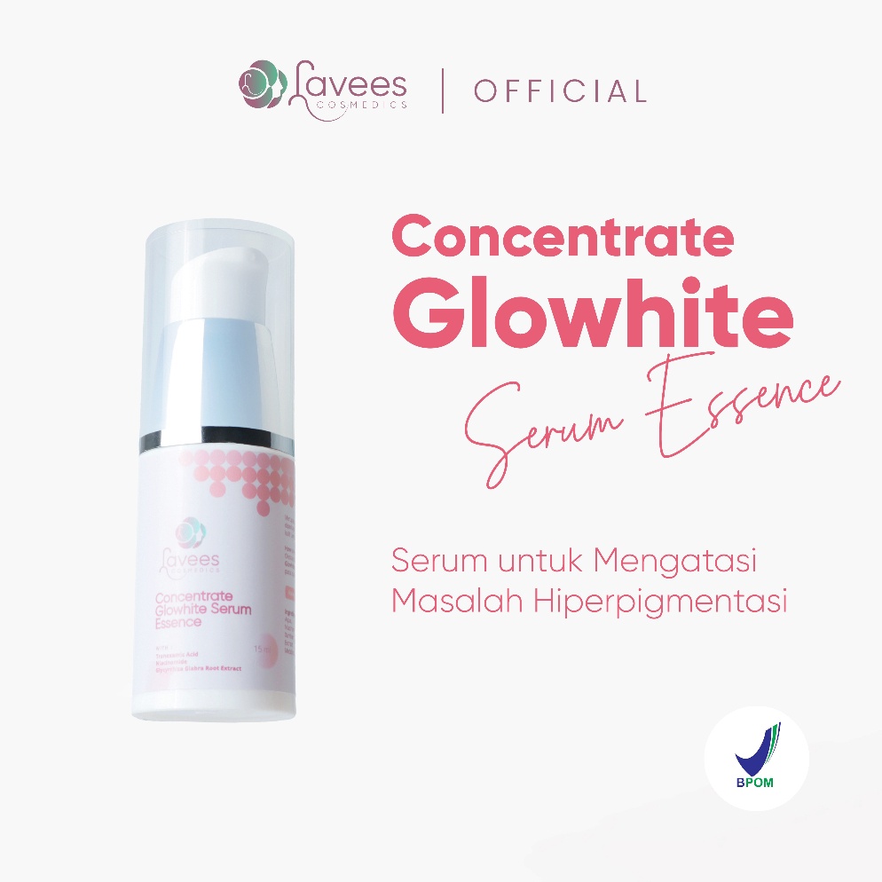 ART T96S Lavees Cosmedics  Concentrate Glowhite Serum Essence Serum Flek  Melasma