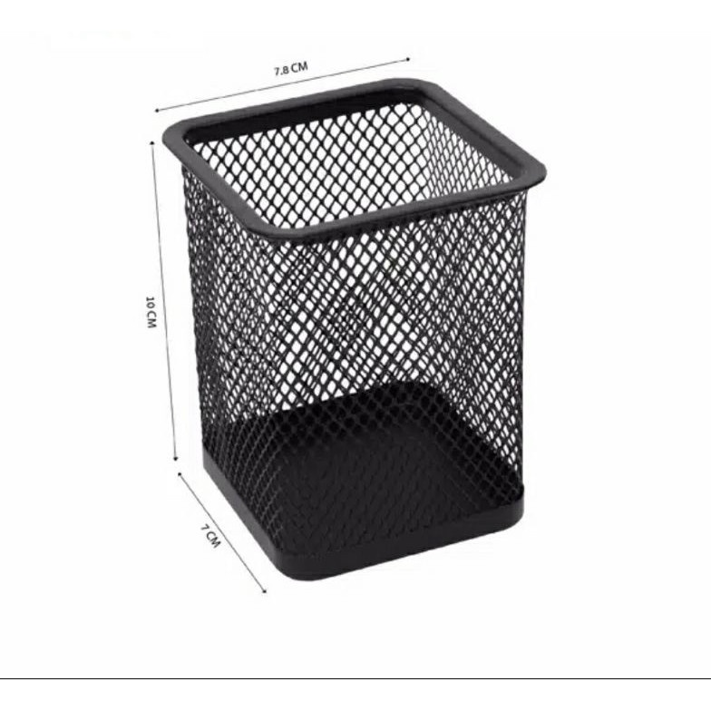 

Ready PEN HOLDER TEMPAT ALAT TULIS JALA JARING METAL 86