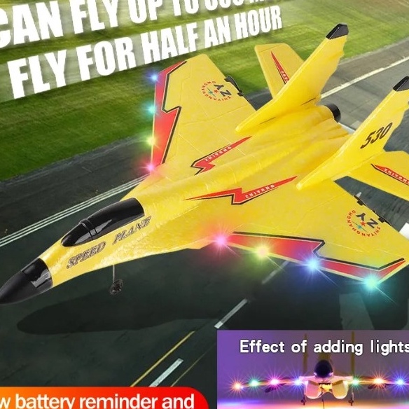 KP8 Mainan Pesawat Remote Control Besar 2 battery RC Glider Air Plane ZY53 ORIGINAL GARANSI