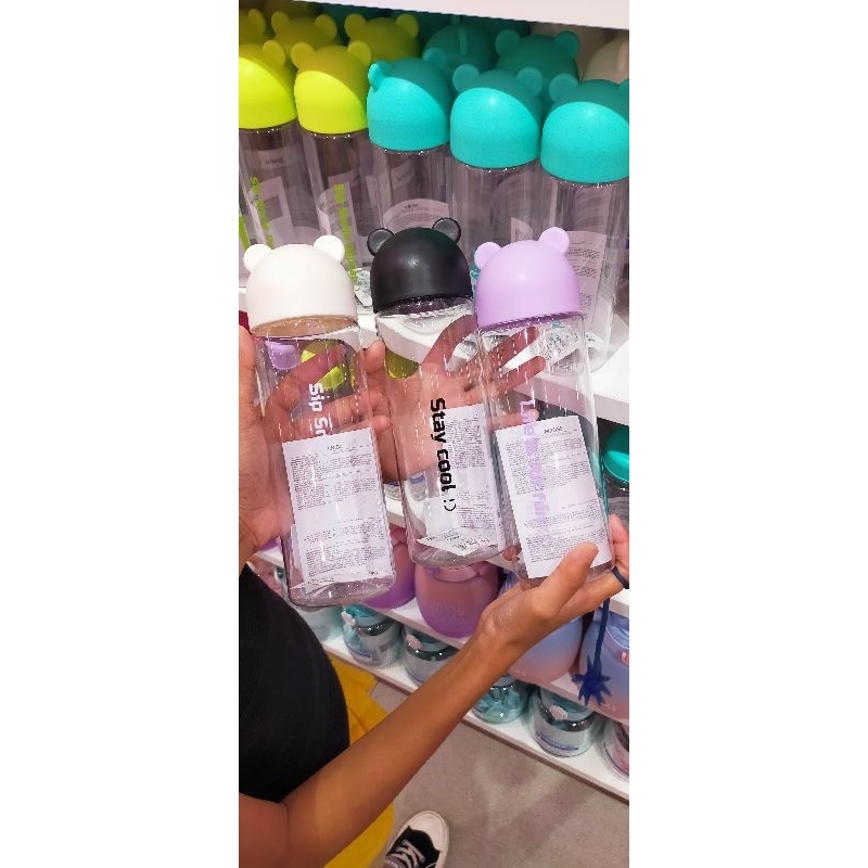 MINISO BOTOL MINUM EDISI MICKEY FULL COLOUR 500ML (PLASTIK)