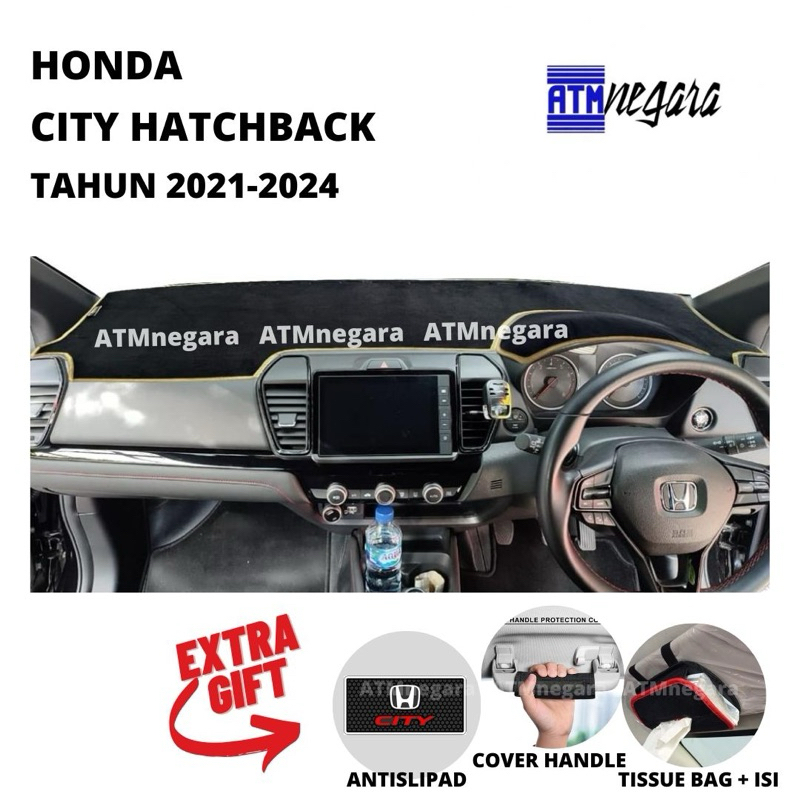 Cover Dashboard Premium City Hatchback Aksesoris Alas Pelindung Dasbor Mobil