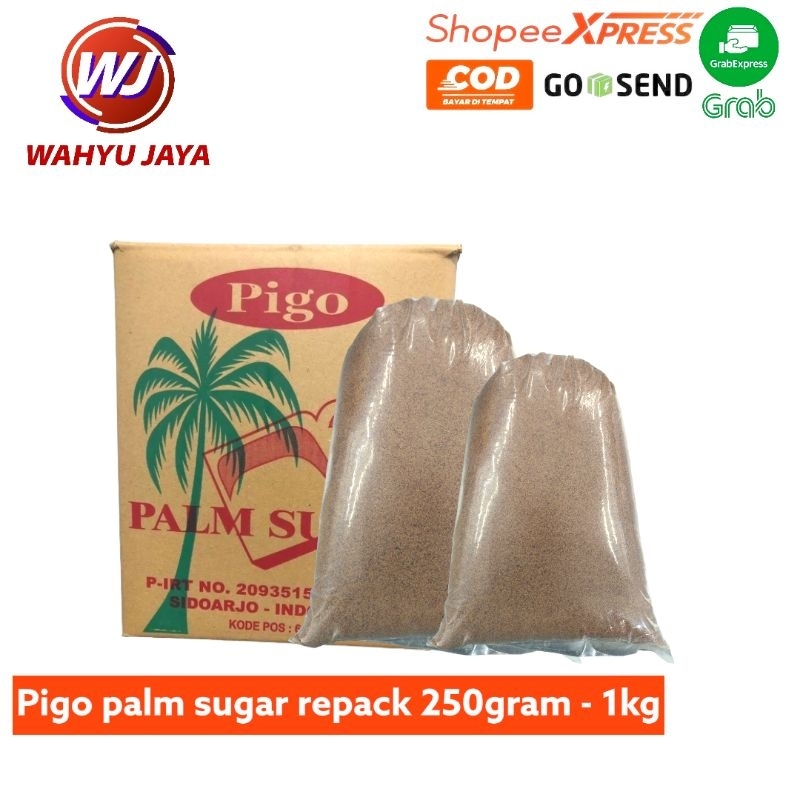 

Pigo palm sugar repack 250gram - 1kg