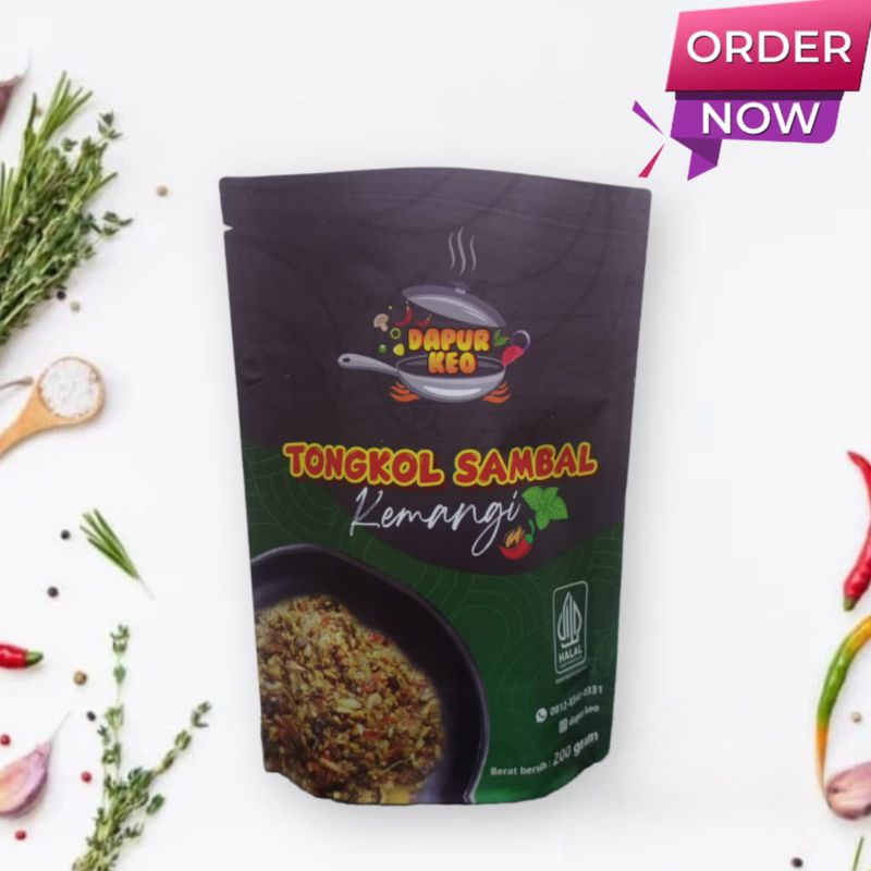 

Sambal Tongkol Kemangi 200gr