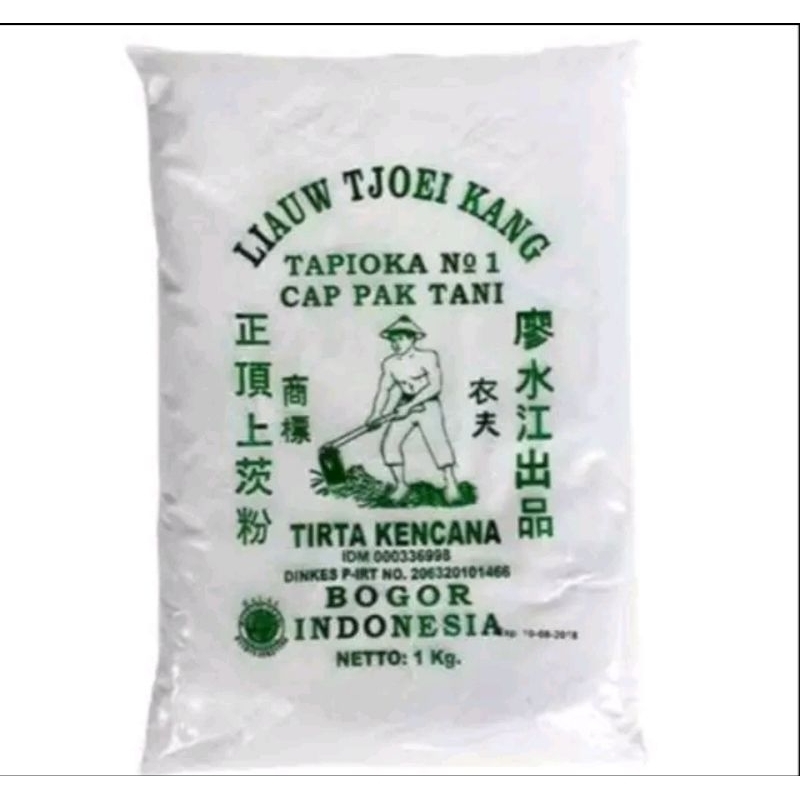 TEPUNG TAPIOKA CAP TANI KEMASAN 1KG