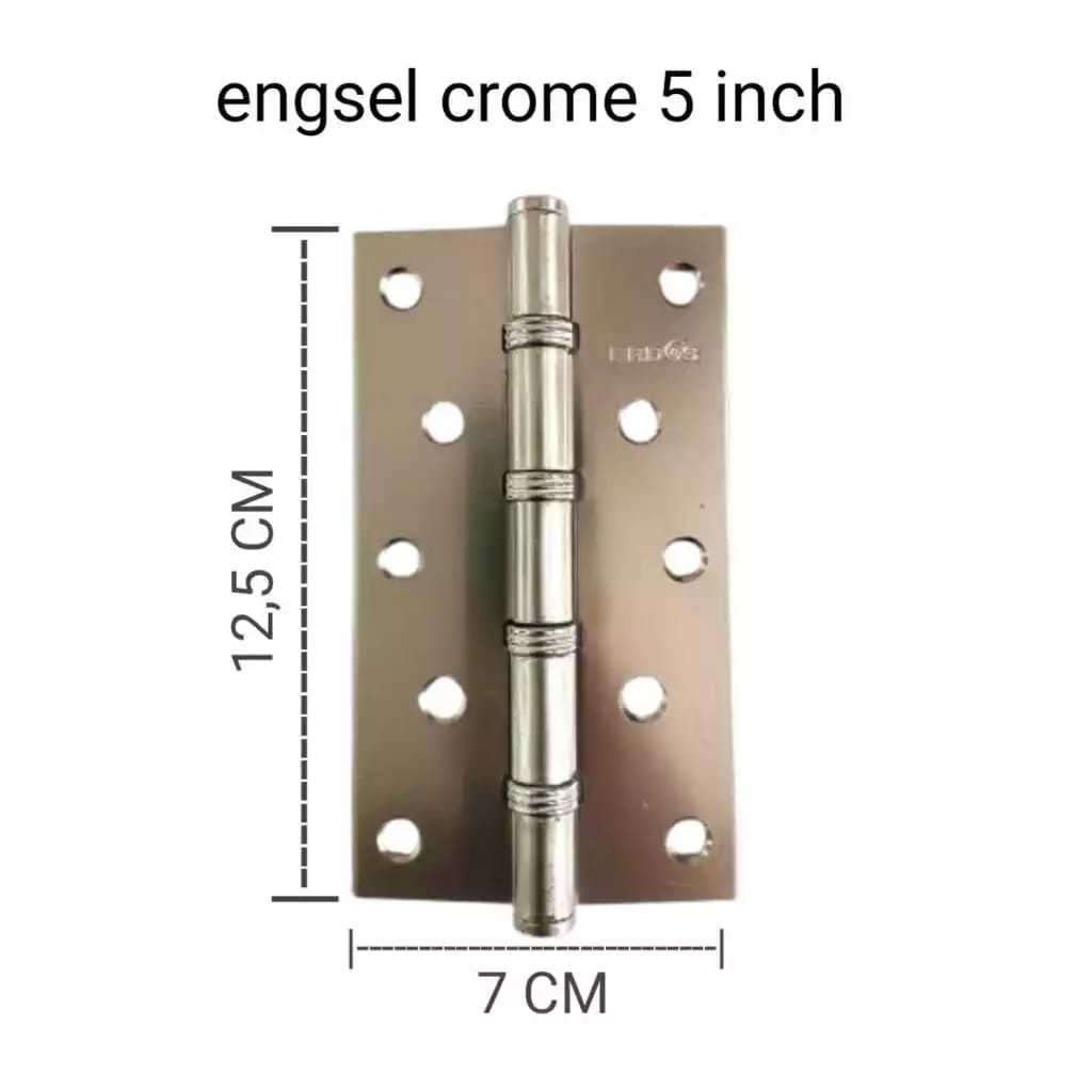 Engsel pintu rumah - Engsel Jendela Rumah - Engsel pintu Kayu CHROME SERIES hitam ready 3inch 4inch 