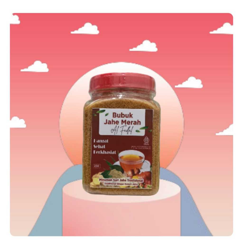 

Jahe Merah Instant Al Fadlal Jahe Bubuk 250gr