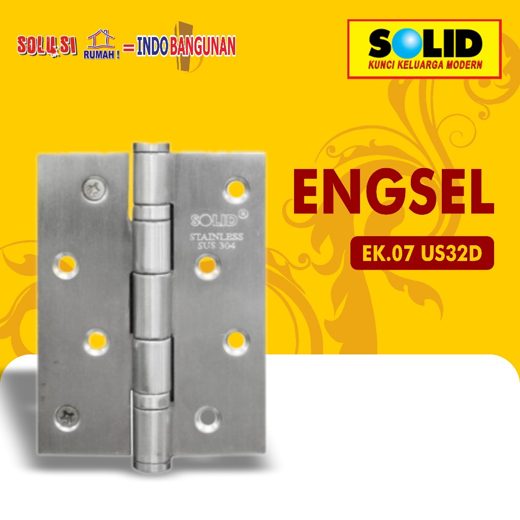 SOLID - ENGSEL EK.07/ ENGSEL PINTU/ ENGSEL