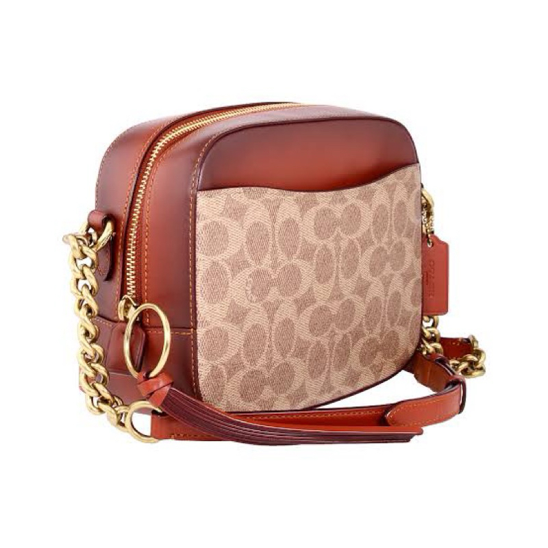 [Authentic] Coach bag signature Camera Bag Preloved [Butik series] like new