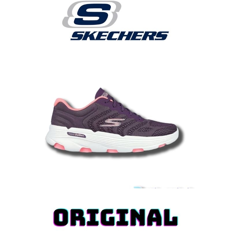 Sepatu Skechers Go Run 7.0 Plum Women's ( 129335/PLUM ) Original