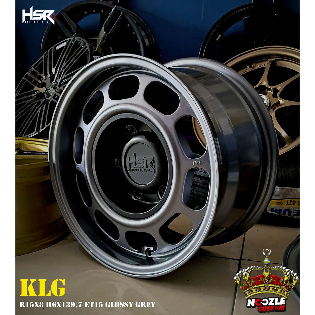 Velg Mobil Ring 15 Lubang 6 PCD 139 Cocok untuk Mobil Phanter Triton R15 Pelek Kaleng Besi