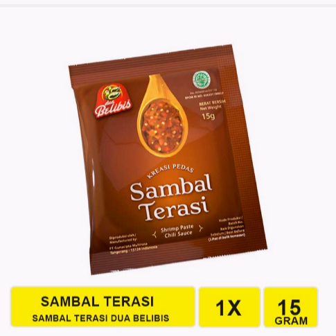 

SAMBAL TERASI SACHET 15