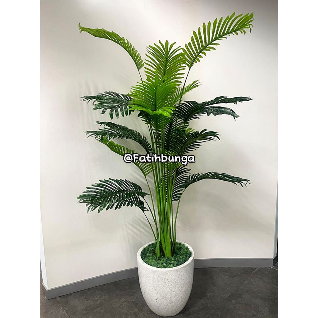Pohon palem latex/Pohon palem hias/Pohon palem plastik/Pohon palem dekorasi