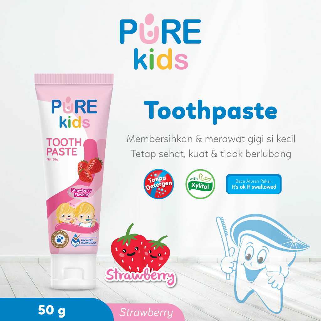 PUREKIDS Toothpaste 50gr Xylitol baby