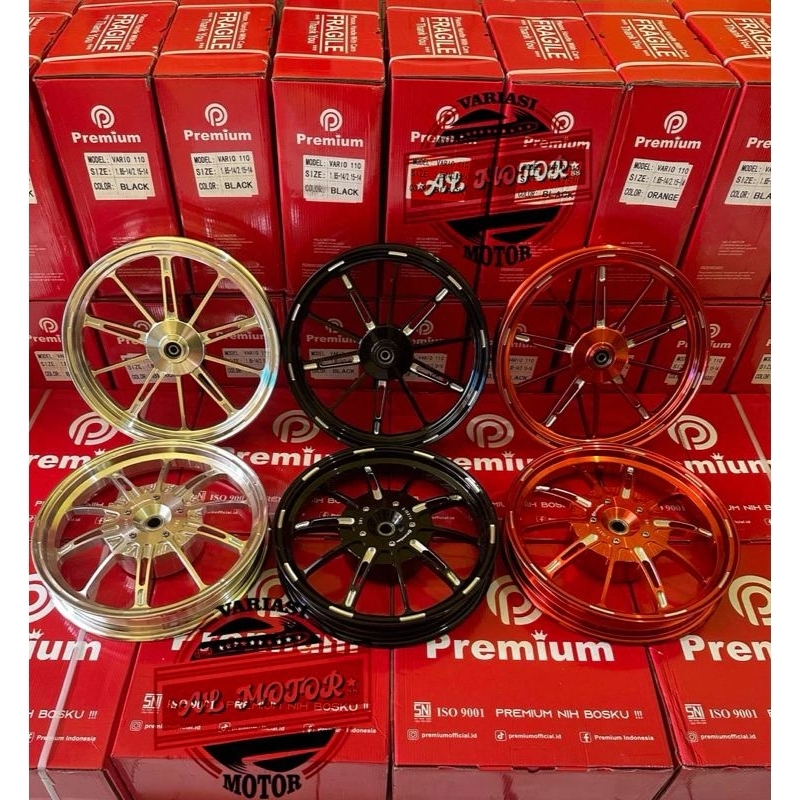 VELG VND PREMIUM PALANG 10 NEW SCOOPY OLD SCOOPY FI GENIO OLD NEW