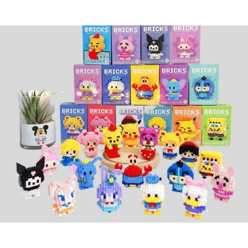 BRICK NANO LEGO BRICK BLOK KARTUN 1 PICS