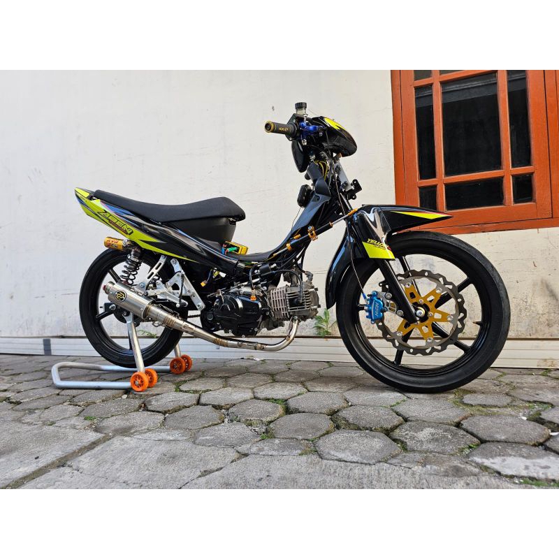 Knalpot Road Race bebek 130 TU Pekajaman Racing Yogyakarta 100%