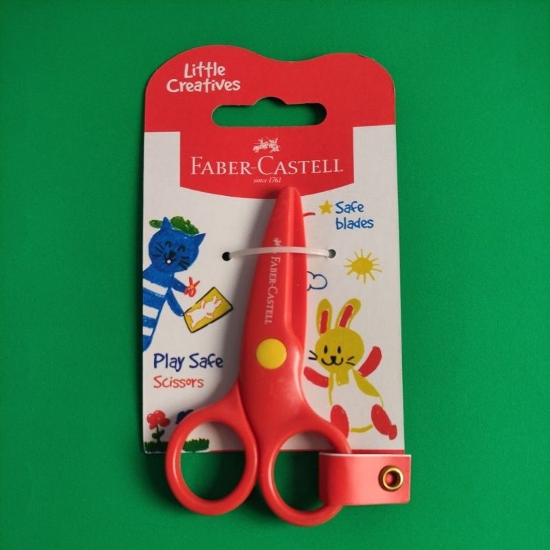 

Gunting Plastik Play Safe Scissors Faber Castell Little Creatives Series