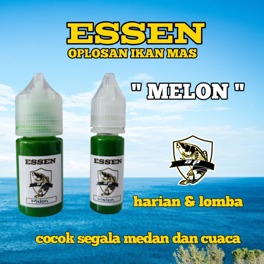 essen oplosan ikan mas aroma melon essen indukan totalan