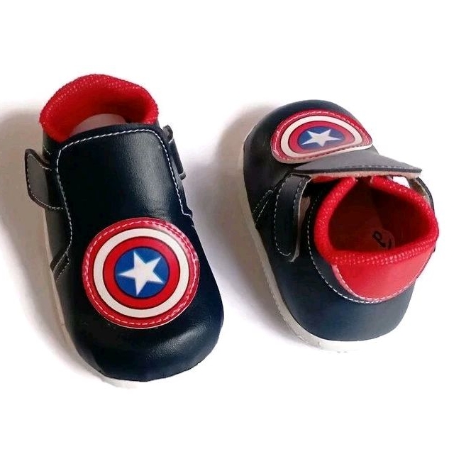 [NAVY] pikoobaby - Sepatu bunyi anak laki laki / Sepatu bunyi cit cit anak laki laki/ Sepatu bayi la