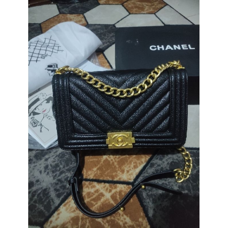 Chanel Boy Medium Black