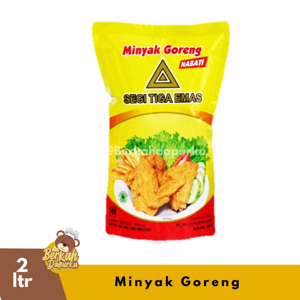 

Minyak Goreng Segitiga Emas 2L Pouch Minyak Murah
