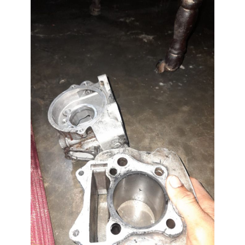 blok head dan blok silinder Shogun FL axelo