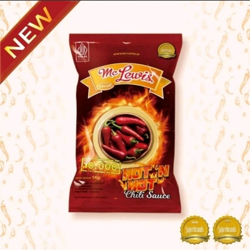 

PO Mc Lewis Hot N Hot 900gr