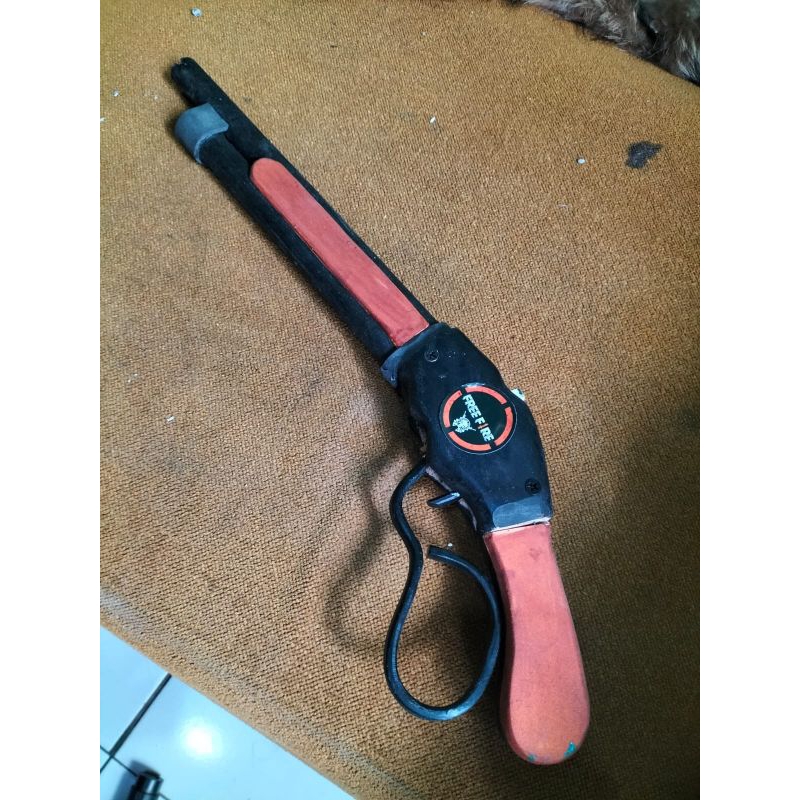 mainan sg kayu sg 2 pakai karet gelang