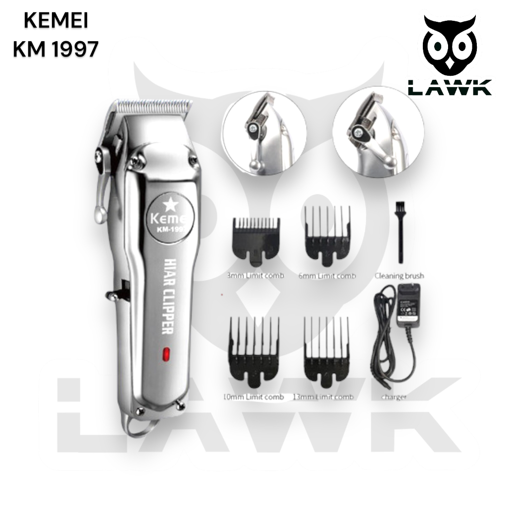 KEMEI KM 1997 kemei km-1997 alat cukur tambut mesin cukur rambut