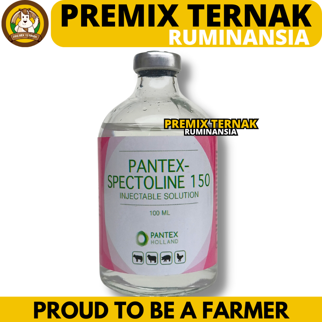 PANTEX SPECTOLIN 100ML - Obat Snot Cekrek Ngorok CRD Complex Ayam Ampuh - Like LS Injection Interspe