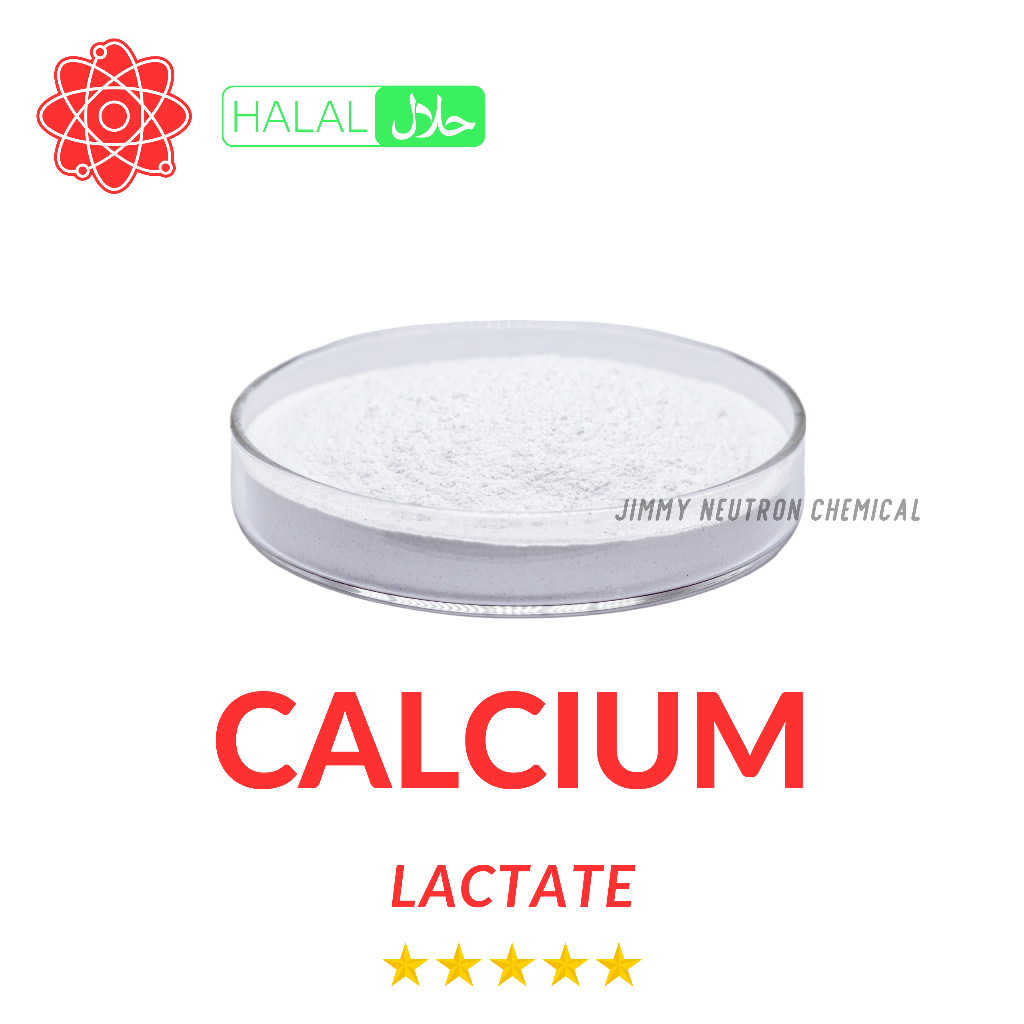 

Calcium Lactate Food Grade Kalsium Laktat 100gr