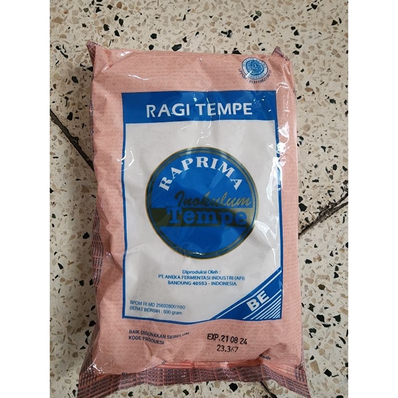 

RAGI TEMPE RAPRIMA 1/2KG 500G